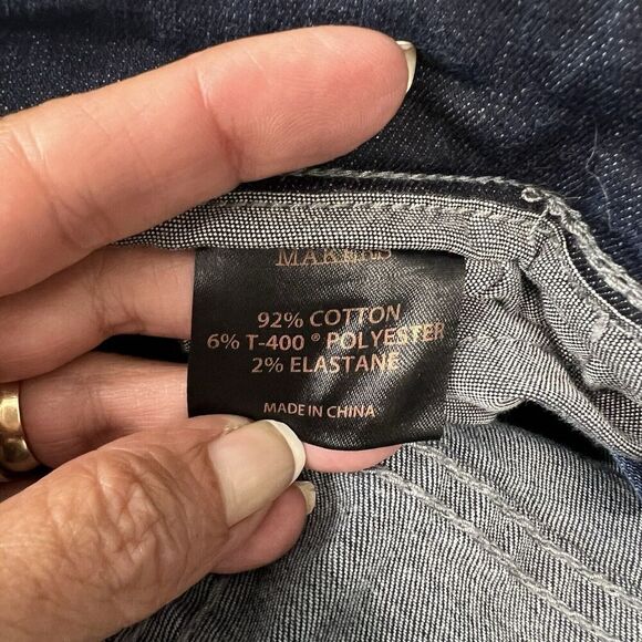 Outpost Makers Slim Straight Jeans Men's Size 29X32 Blue Superior Stretch - Picture 13 of 14